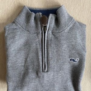 SOLD!! Vineyard Vines Boys half zip 6 years